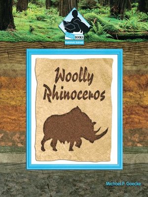 cover image of woolly Rhinocekos
